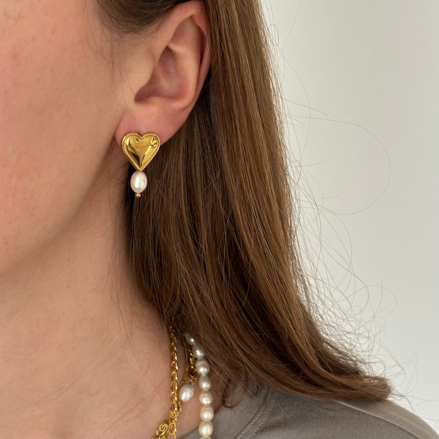 Boucles d’oreilles - Hjärta