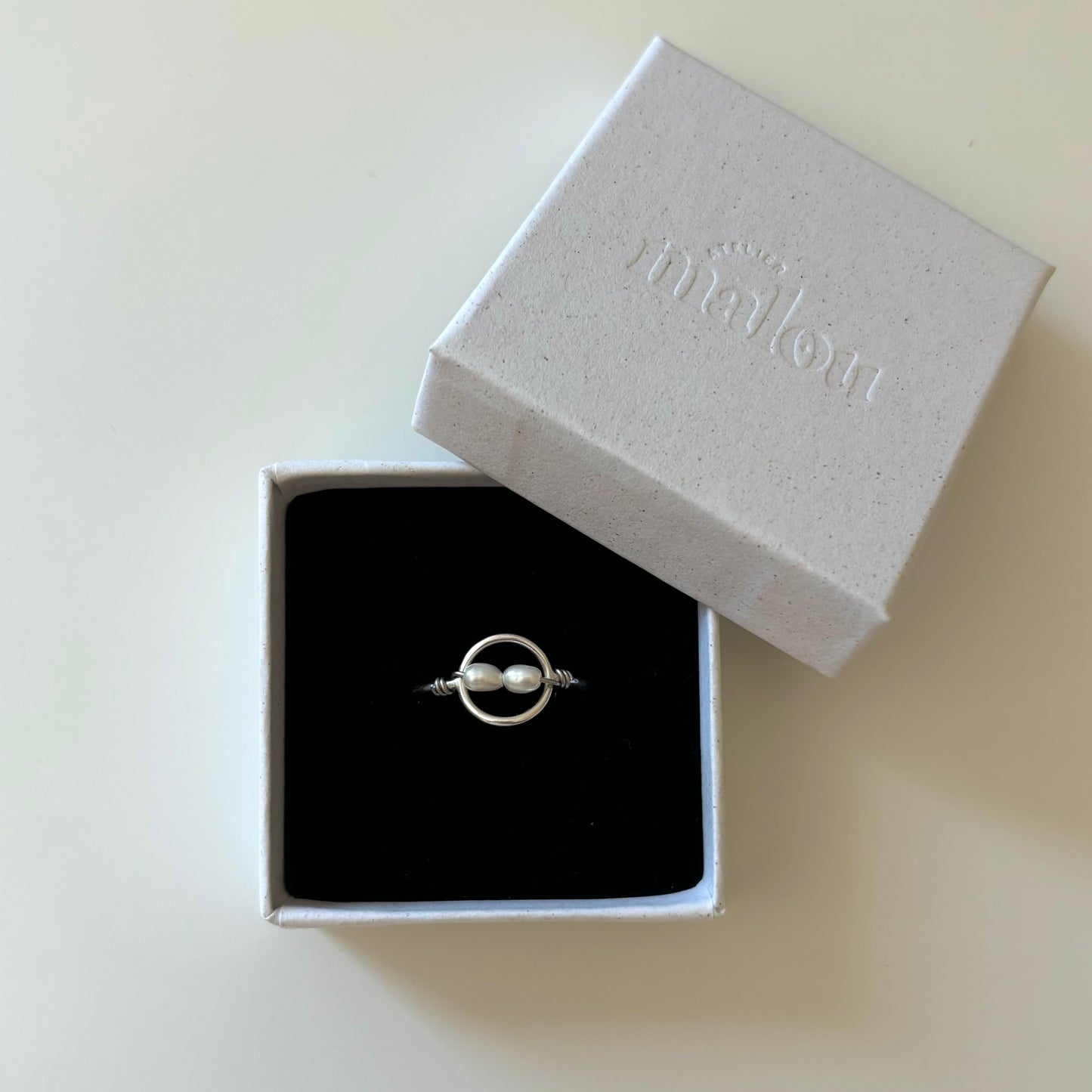 Bague - Två silver