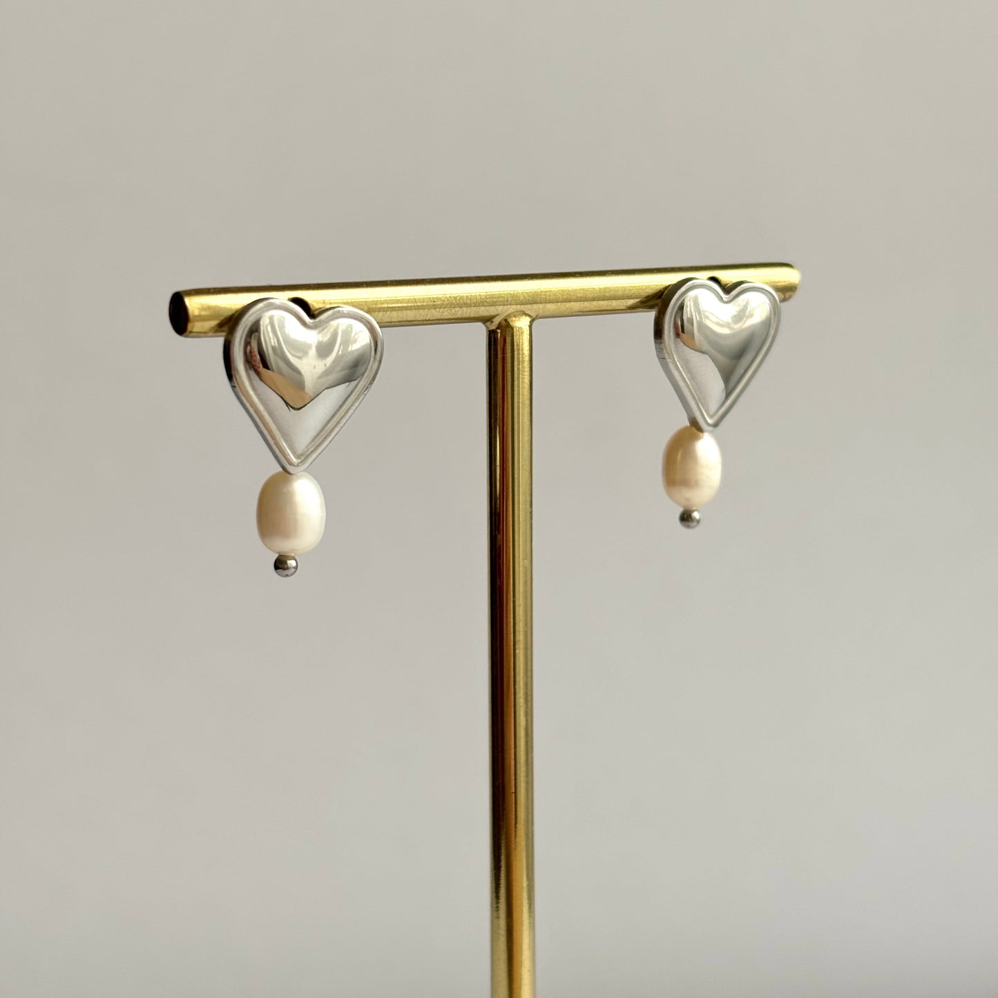 Boucles d’oreilles - Hjärta silver