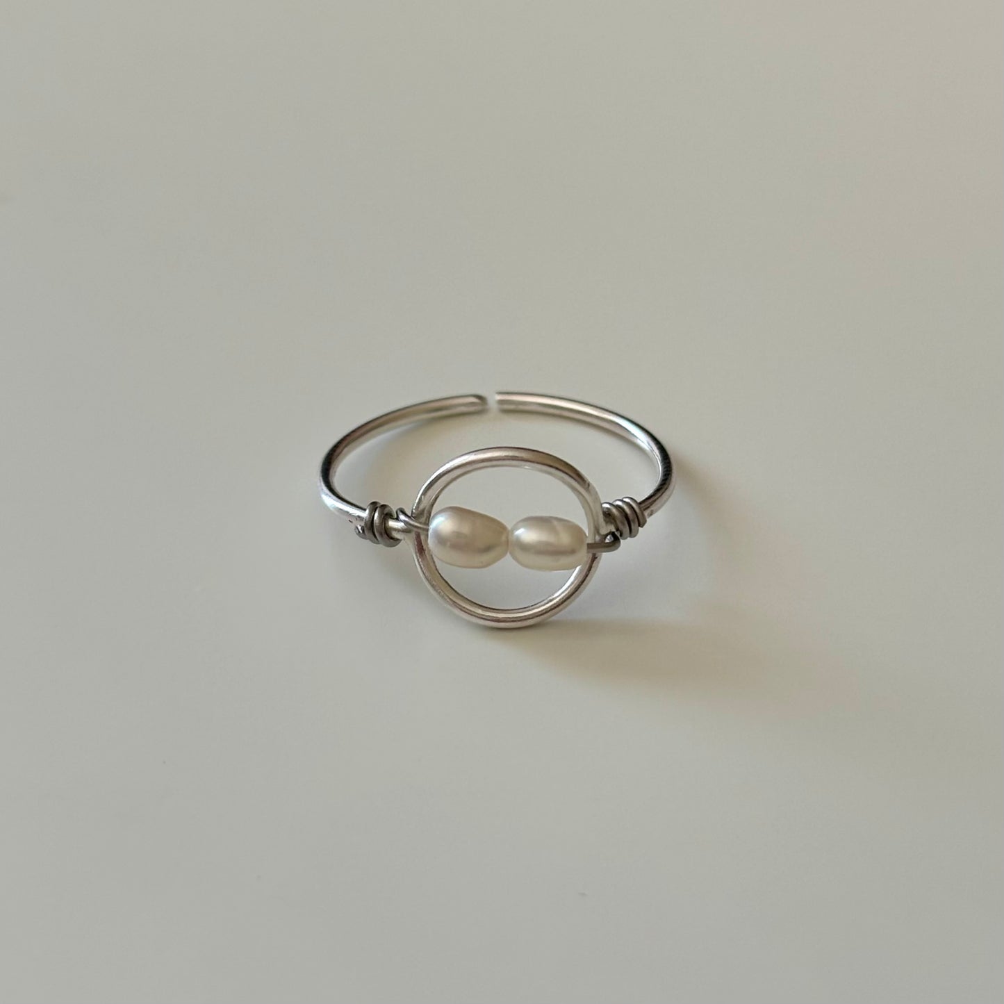 Bague - Två silver