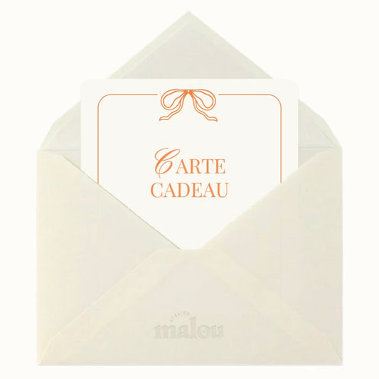 La carte cadeau 🎁