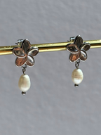 Boucles d’oreilles Rosa silver
