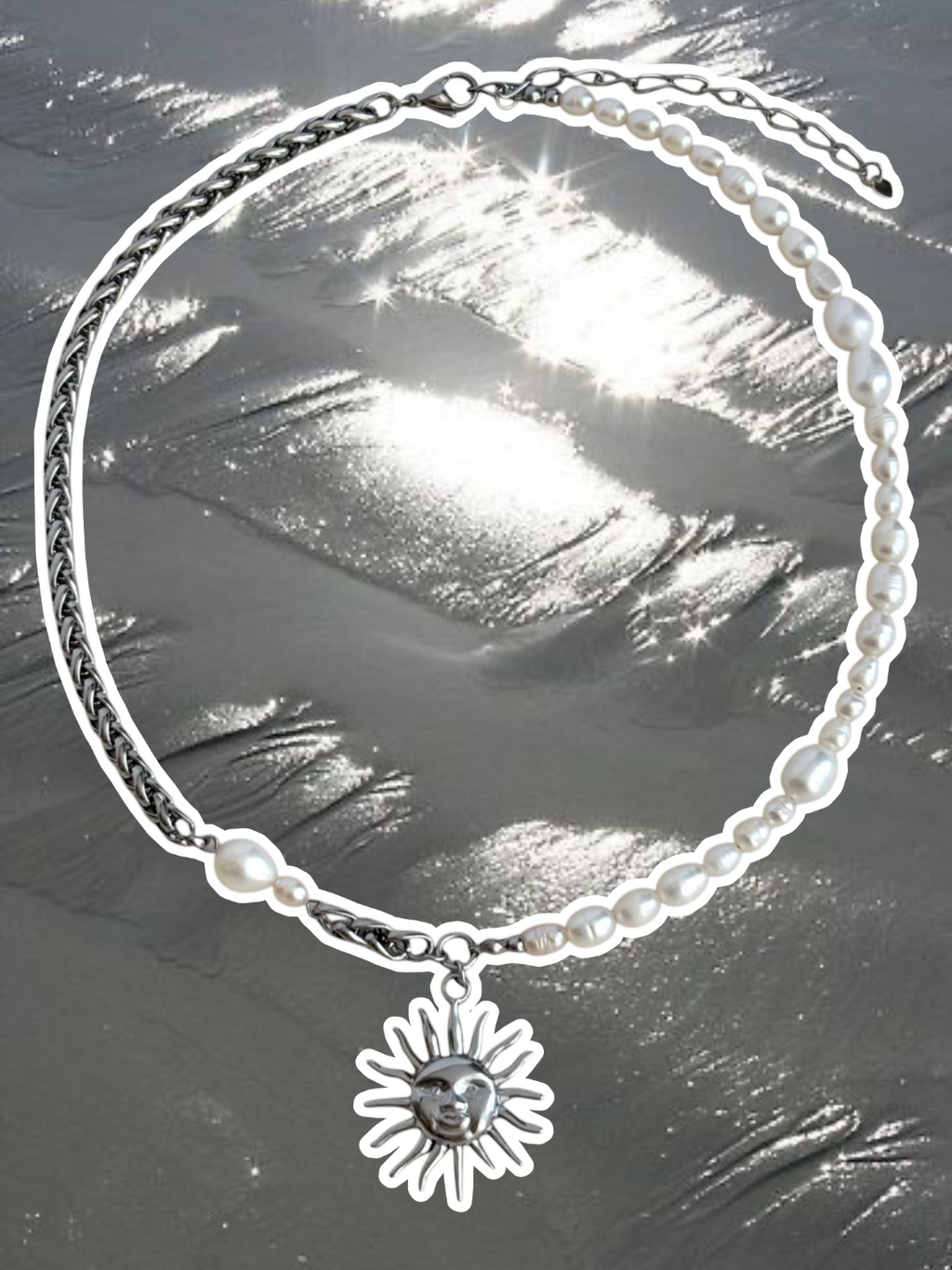Collier Sommar silver