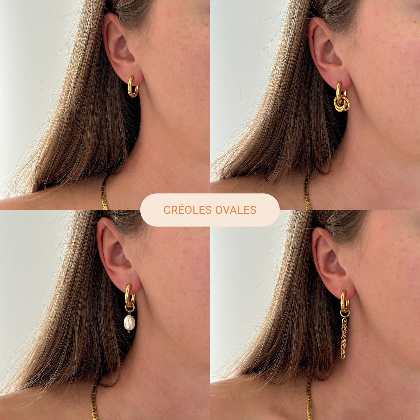 Créoles interchangeables - Lugn