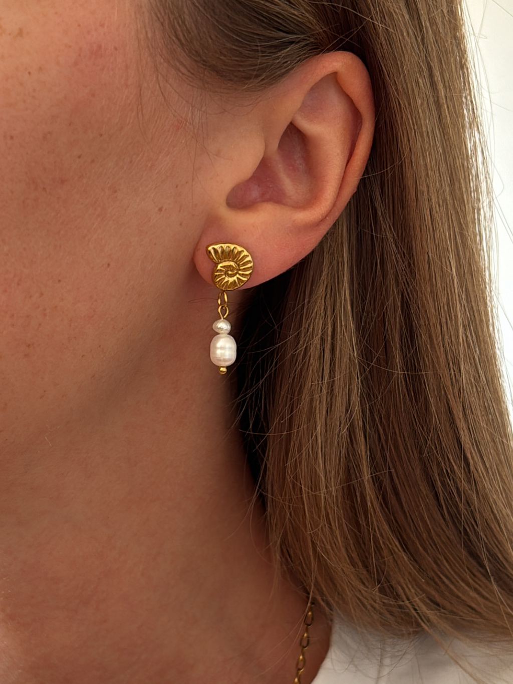 Boucles d'oreilles Snäcka