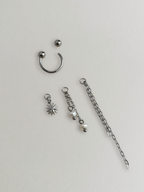 Earcuff interchangeable Värme silver