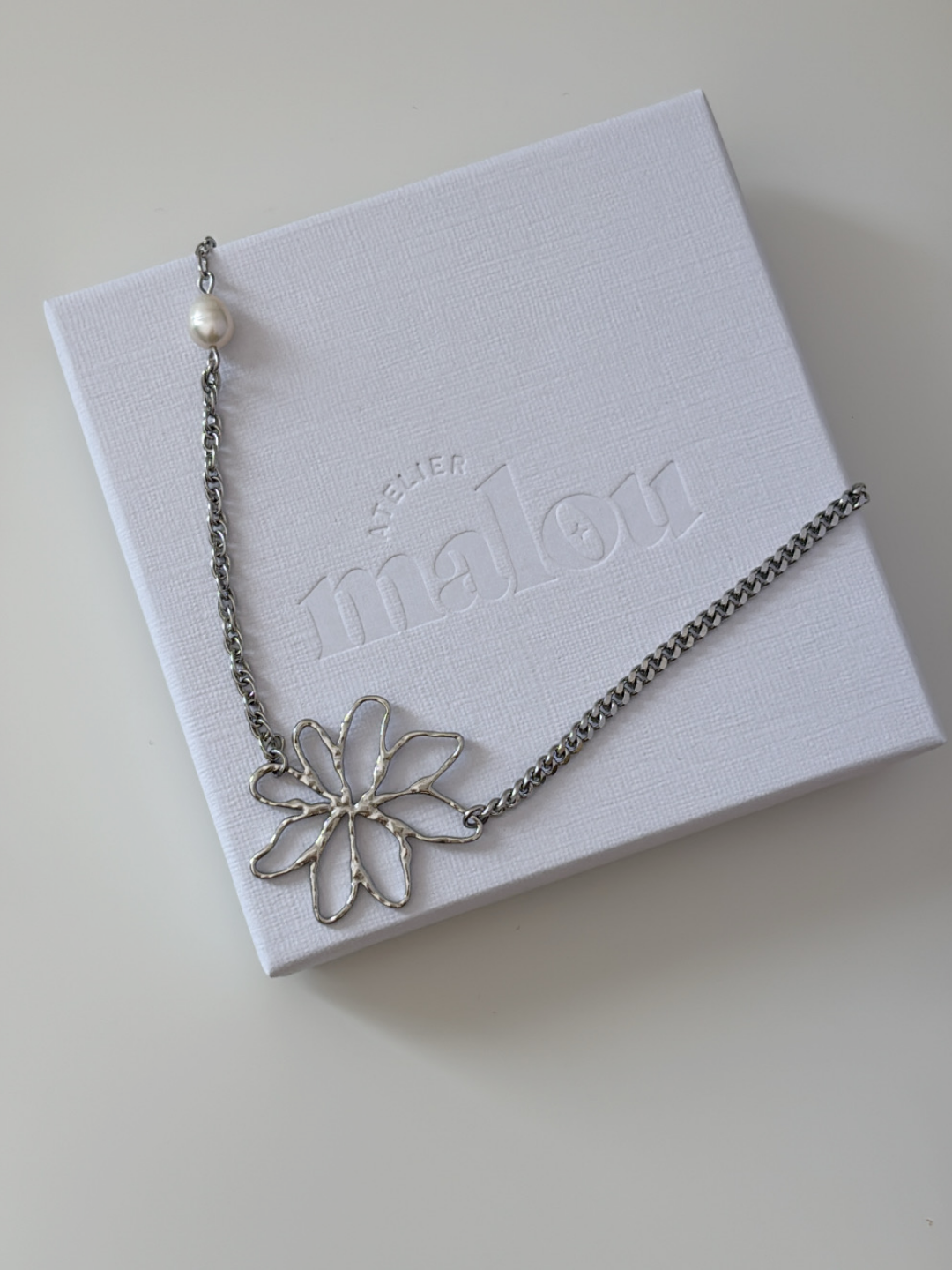 Collier Bloom silver