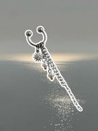 Earcuff interchangeable Värme silver