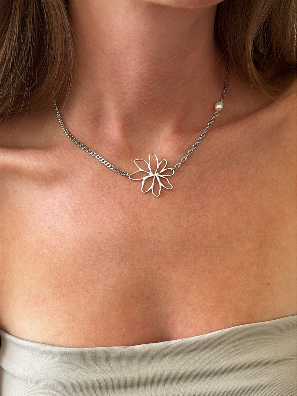 Collier Bloom silver