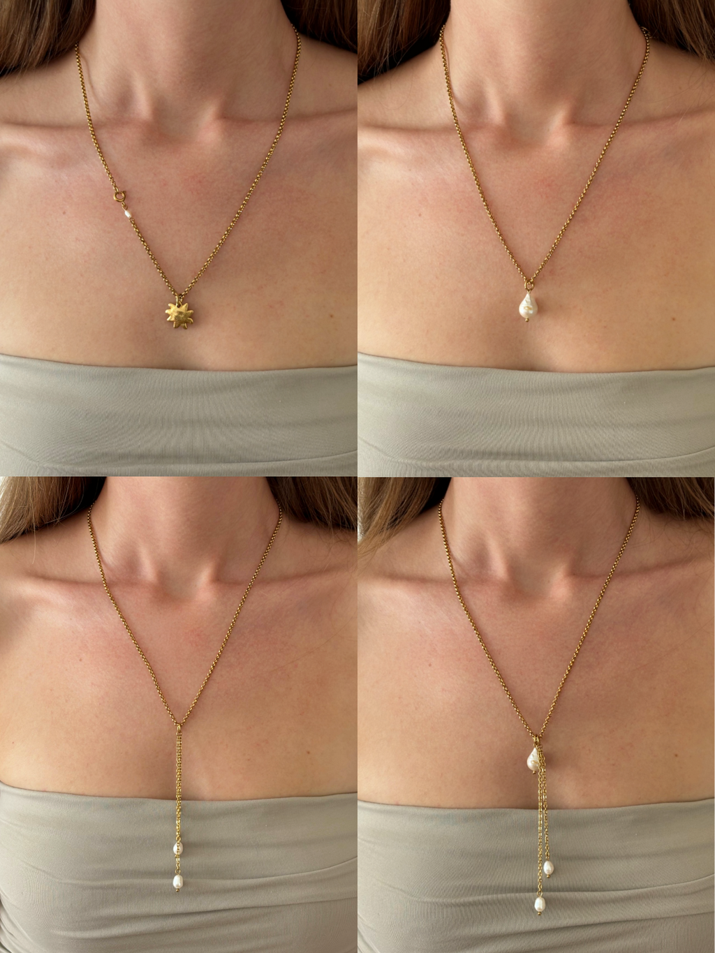 Collier interchangeable Midnatt
