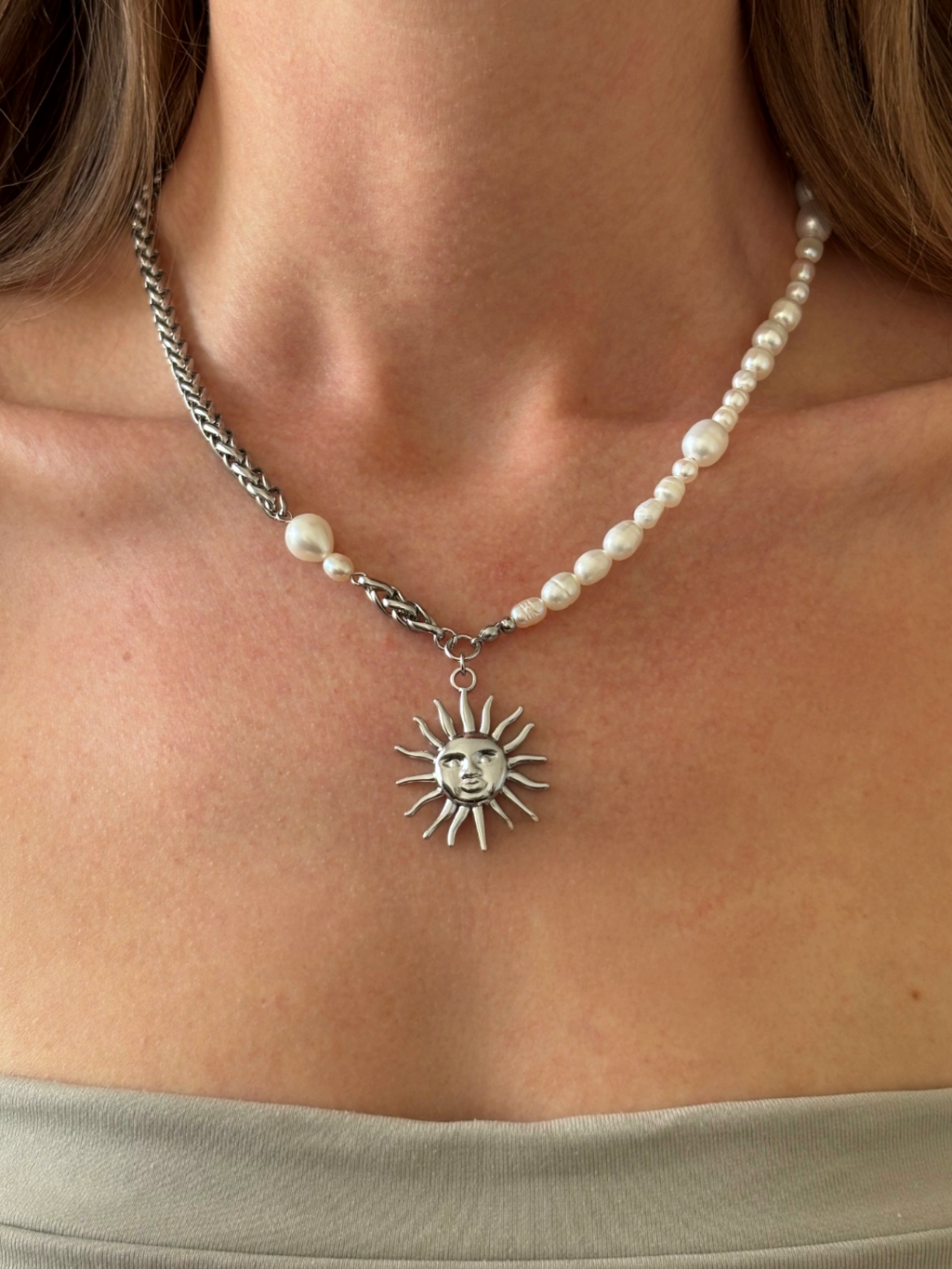 Collier Sommar silver