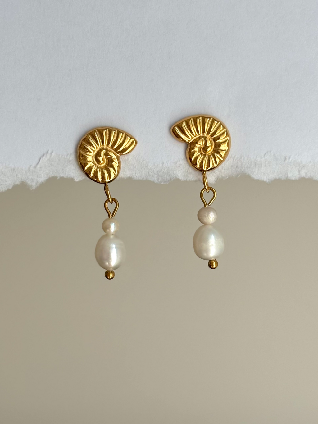 Boucles d'oreilles Snäcka