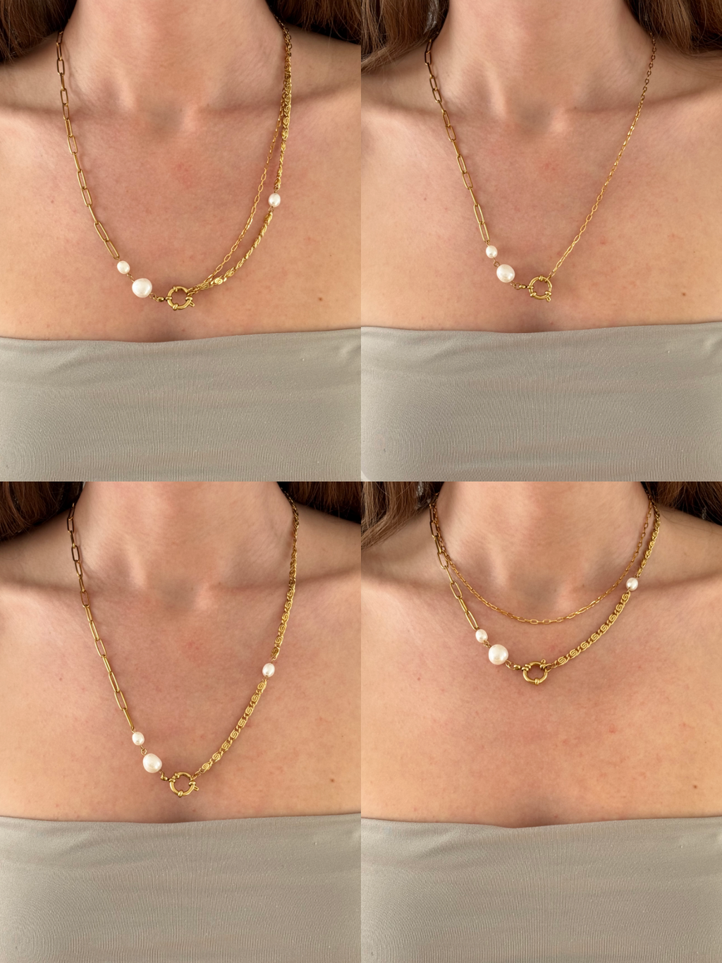 Collier interchangeable Fika