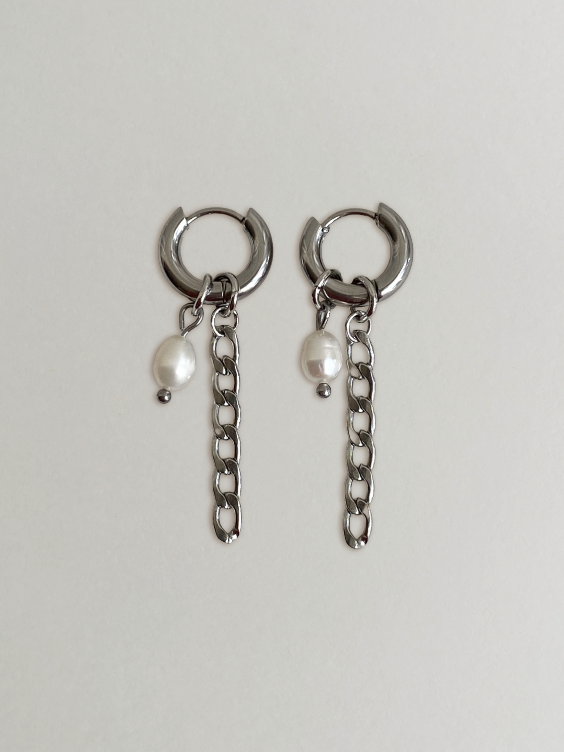 Créoles Stråle Silver