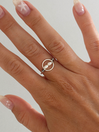 Bague Två Silver