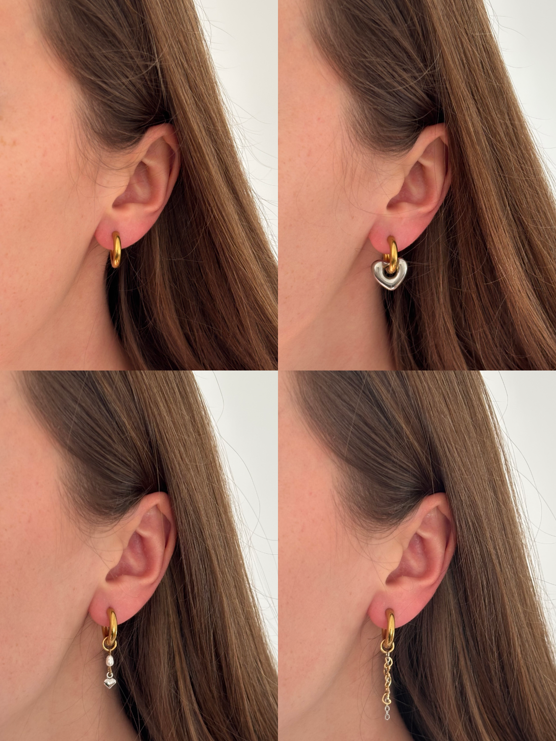 Créoles interchangeables Puss Mix