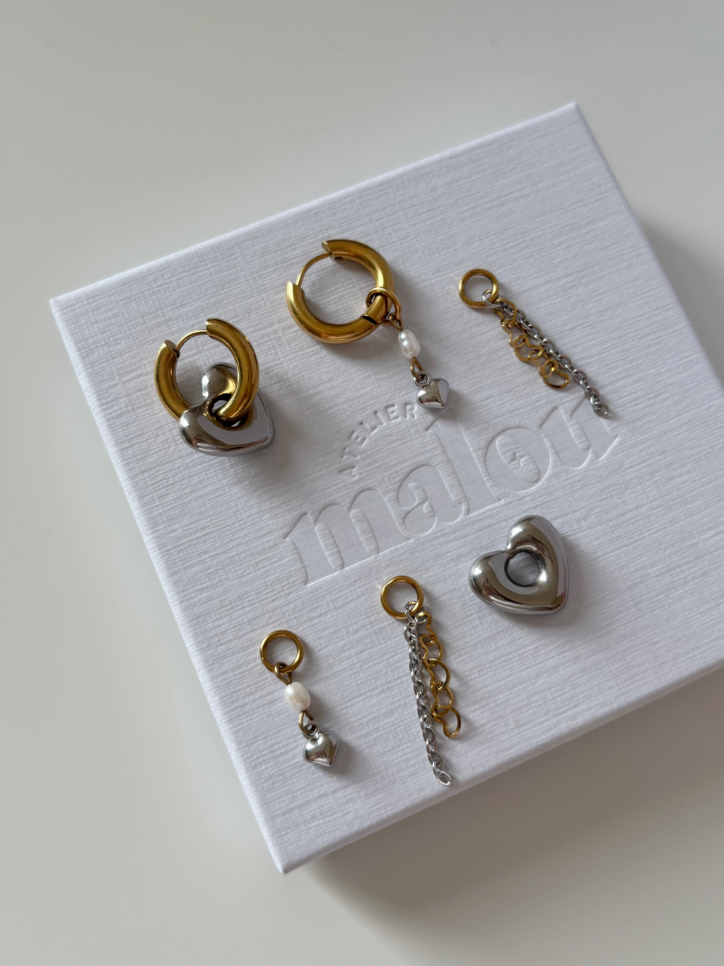 Créoles interchangeables Puss Mix